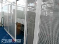 北京玻璃隔斷墻，鋁型材成品玻璃隔斷，高隔間制造