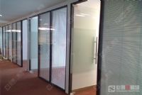 高隔間，辦公室成品玻璃隔斷業(yè)明佳隔斷墻